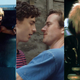 (From left) Patrick Swayze in Point Break; Timothée Chalamet and Armie Hammer in Call Me By Your Name; David Bowie in Labyrinth